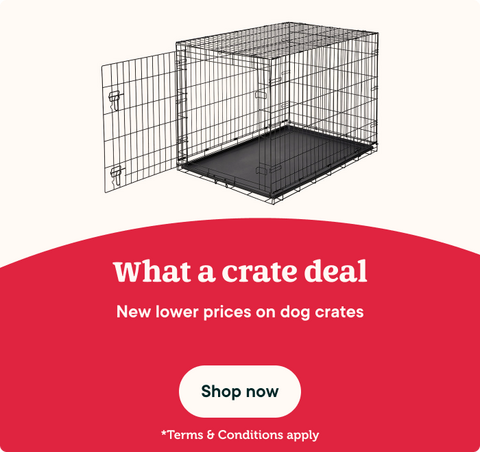 Lower prices on dog crates